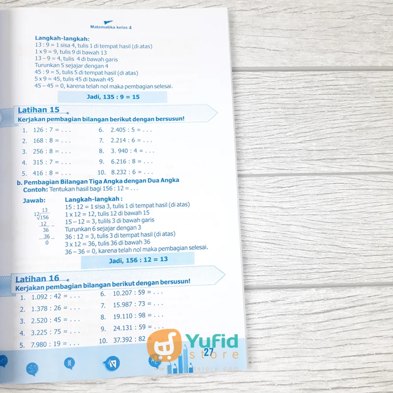 BUKU PELAJARAN 4 MATEMATIKA UNTUK TINGKAT DASAR (ATTUQA) - Image 8