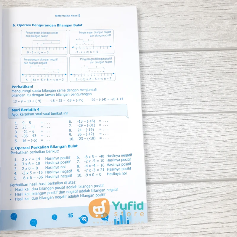 BUKU PELAJARAN 5 MATEMATIKA UNTUK TINGKAT DASAR (ATTUQA) - Image 6