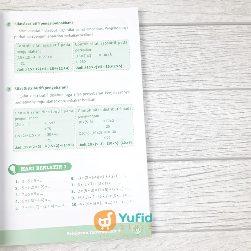 BUKU PELAJARAN 6 MATEMATIKA UNTUK TINGKAT DASAR (ATTUQA) - Image 6