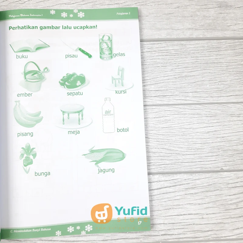 BUKU PELAJARAN BAHASA INDONESIA UNTUK TINGKAT DASAR 1 (ATTUQA) - Image 7