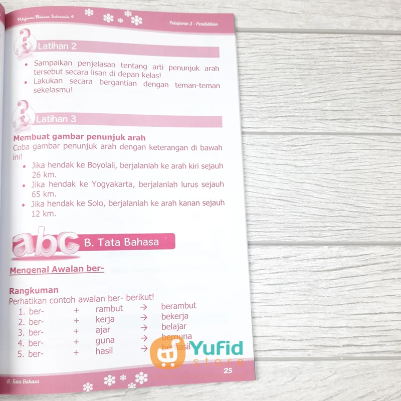 BUKU PELAJARAN BAHASA INDONESIA UNTUK TINGKAT DASAR 4 (ATTUQA) - Image 8