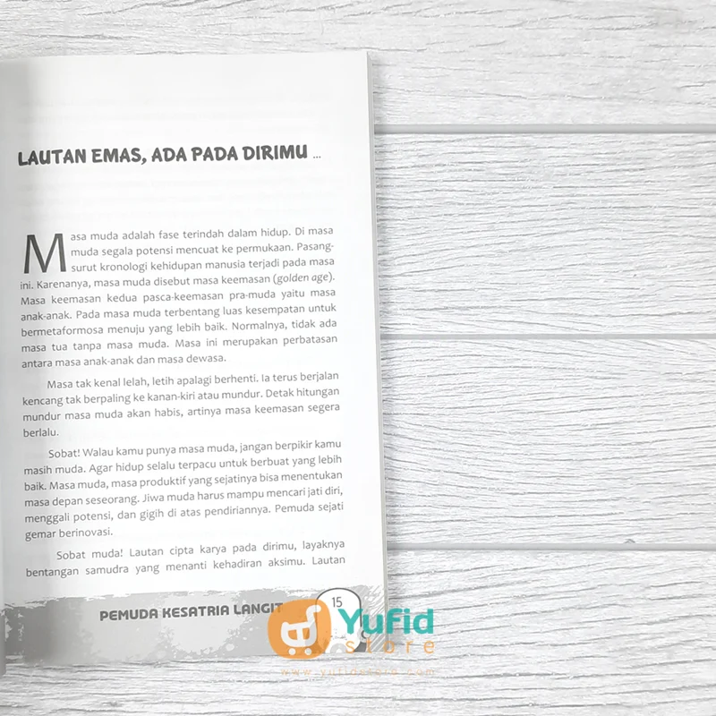 BUKU PEMUDA KESATRIA LANGIT (PUSTAKA ARAFAH) - Image 5