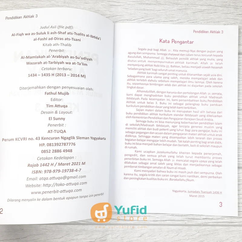 BUKU PENDIDIKAN AKHLAK 3 (ATTUQA) - Image 3