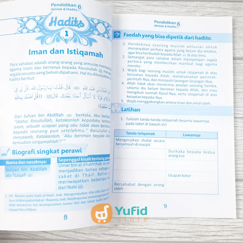 BUKU PENDIDIKAN AKHLAK DAN HADITS 6 (ATTUQA) - Image 5