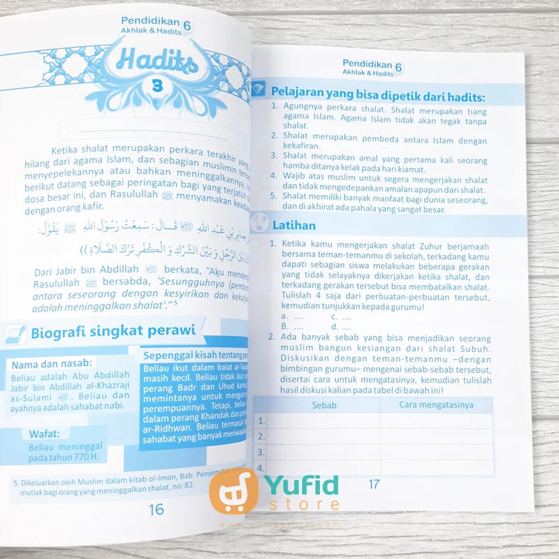 BUKU PENDIDIKAN AKHLAK DAN HADITS 6 (ATTUQA) - Image 7