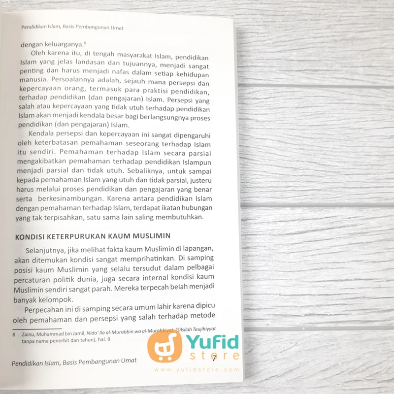 BUKU PENDIDIKAN ISLAM BASIS PEMBANGUNAN UMAT (NASHIRUSSUNNAH) - Image 7