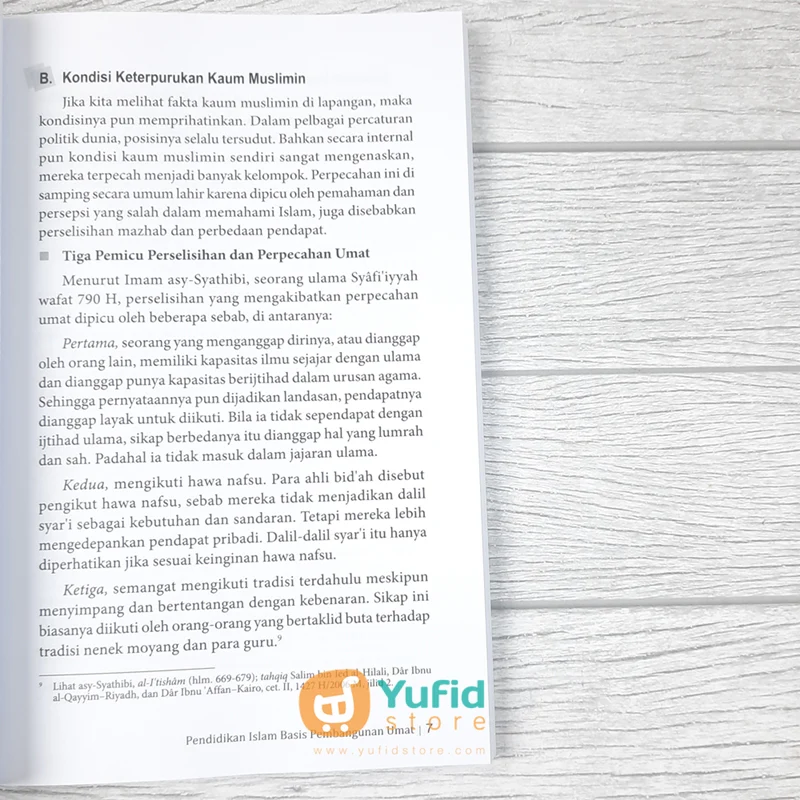 BUKU PENDIDIKAN ISLAM BASIS PEMBANGUNAN UMAT (PUSTAKA IMAM ASY-SYAFII) - Image 6