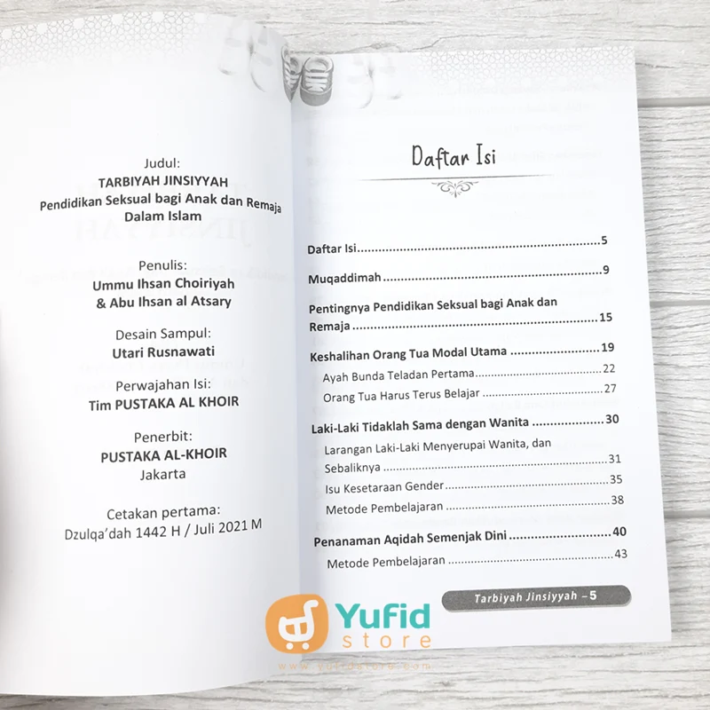 Buku Pendidikan Seksual Untuk Anak dan Remaja Dalam Islam (Pustaka Al Khoir) - Image 3