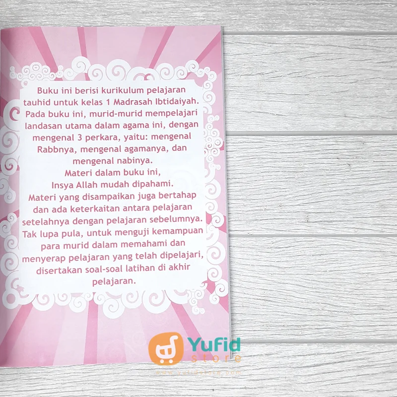 BUKU PENDIDIKAN TAUHID UNTUK MADRASAH IBTIDAIYAH KELAS 1 (ATTUQA) - Image 4