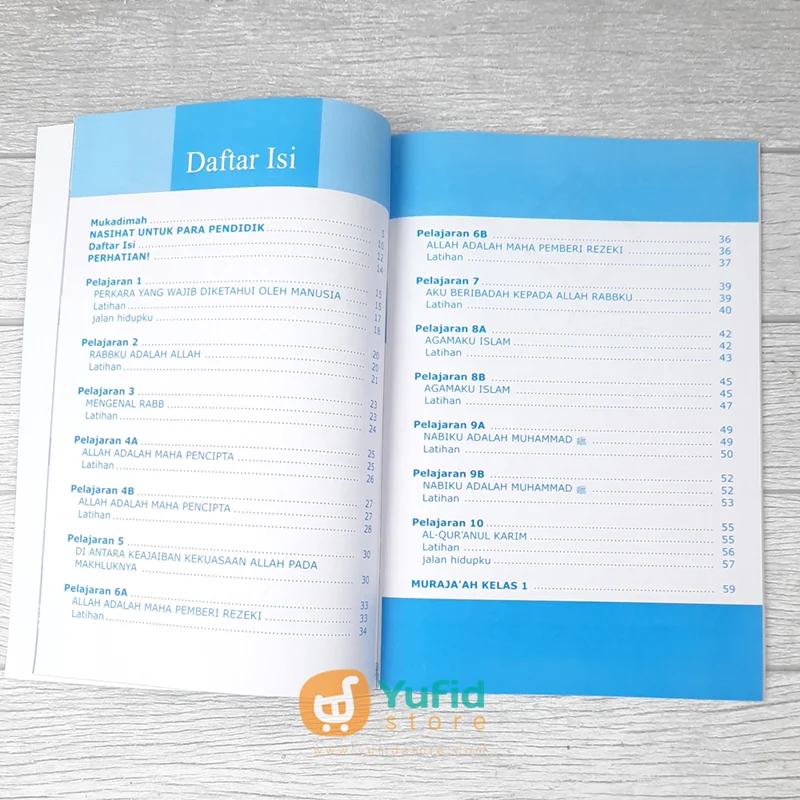 BUKU PENDIDIKAN TAUHID UNTUK MADRASAH IBTIDAIYAH KELAS 1 (ATTUQA) - Image 5