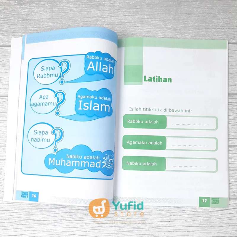 BUKU PENDIDIKAN TAUHID UNTUK MADRASAH IBTIDAIYAH KELAS 1 (ATTUQA) - Image 6