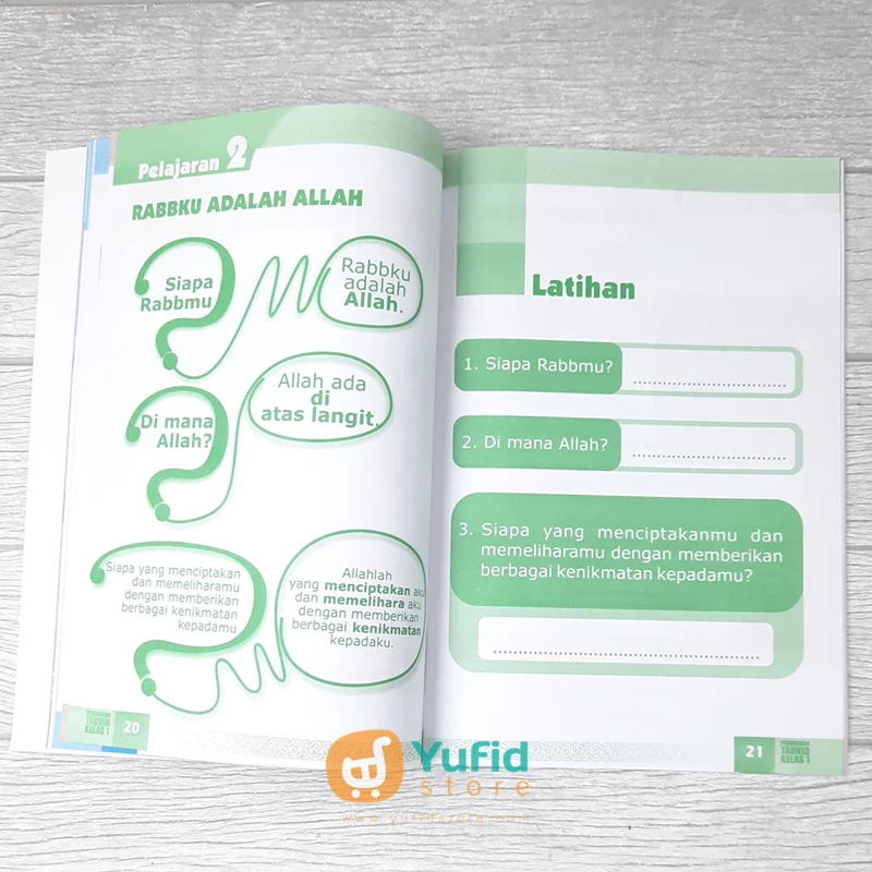 BUKU PENDIDIKAN TAUHID UNTUK MADRASAH IBTIDAIYAH KELAS 1 (ATTUQA) - Image 8