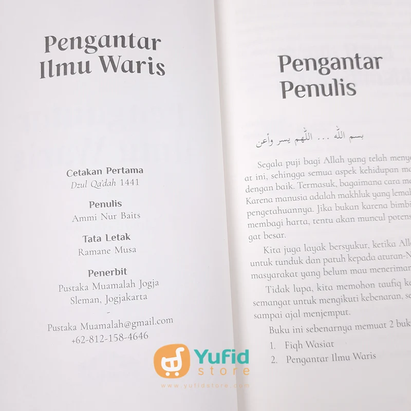 Buku Pengantar Ilmu Waris (Muamalah Publishing) - Image 3