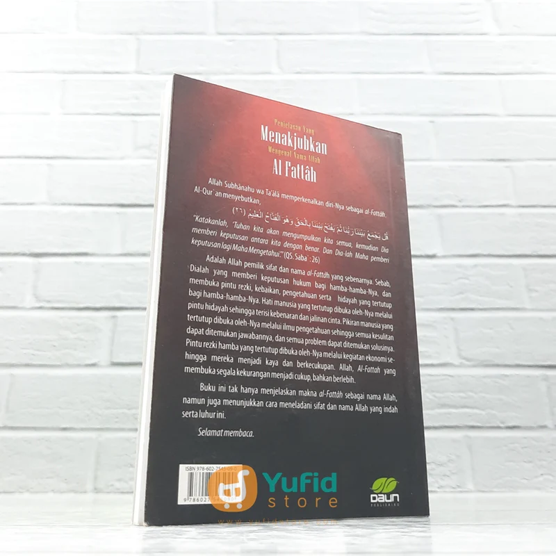 BUKU PENJELASAN YANG MENAKJUBKAN MENGENAL NAMA ALLAH AL FATTAH (DAUN PUBLISHING) - Image 2