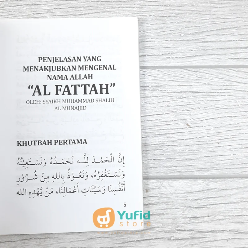 BUKU PENJELASAN YANG MENAKJUBKAN MENGENAL NAMA ALLAH AL FATTAH (DAUN PUBLISHING) - Image 5
