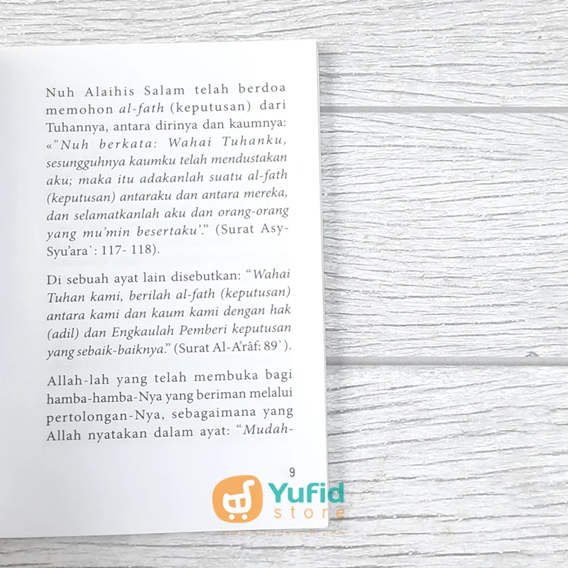 BUKU PENJELASAN YANG MENAKJUBKAN MENGENAL NAMA ALLAH AL FATTAH (DAUN PUBLISHING) - Image 7