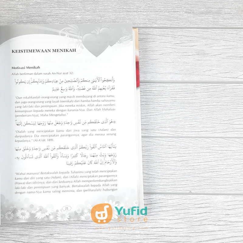 BUKU PERMATA PENGANTIN MENGGAPAI PERNIKAHAN BARAKAH DAN KELUARGA SAKINAH (FATIHA) - Image 7