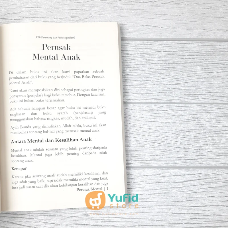BUKU PERUSAK MENTAL ANAK - 12 TINDAKAN YANG MERUSAK MENTAL ANAK (PPI PUBLISHING) - Image 6