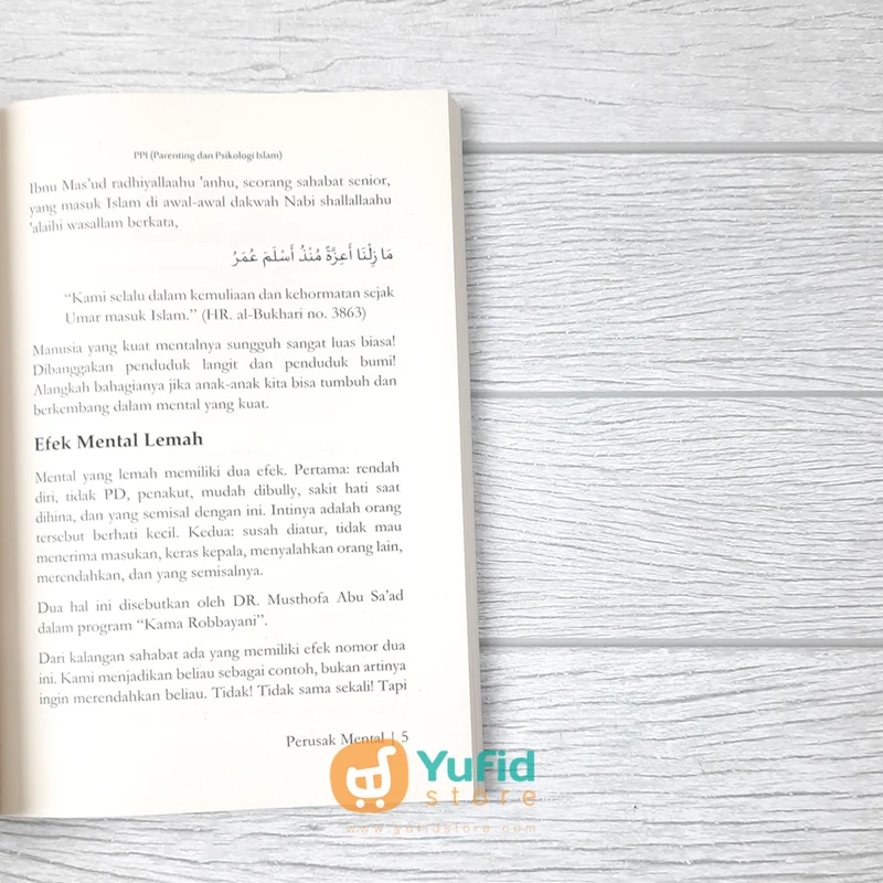 BUKU PERUSAK MENTAL ANAK - 12 TINDAKAN YANG MERUSAK MENTAL ANAK (PPI PUBLISHING) - Image 7