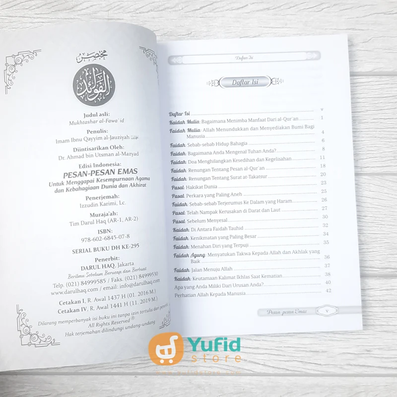 BUKU PESAN-PESAN EMAS (DARUL HAQ) - Image 3