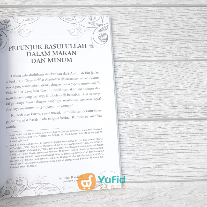 BUKU PETUNJUK PRAKTIS KESEHATAN KLASIK DALAM MAKAN DAN MINUM (NASHIRUSSUNNAH) - Image 7
