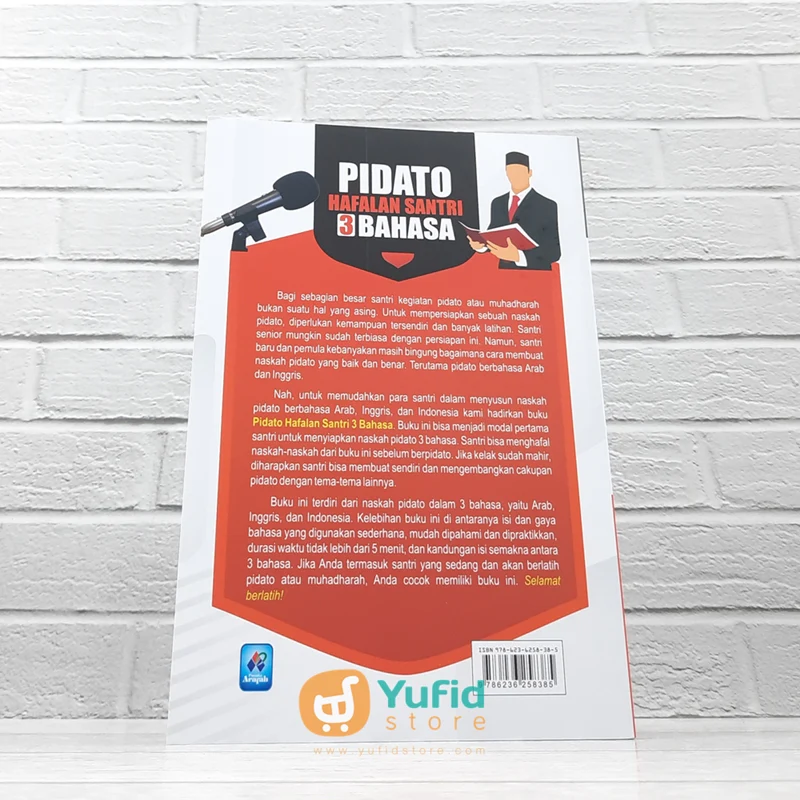 BUKU PIDATO HAFALAN SANTRI 3 BAHASA JILID 1 (PUSTAKA ARAFAH) - Image 2