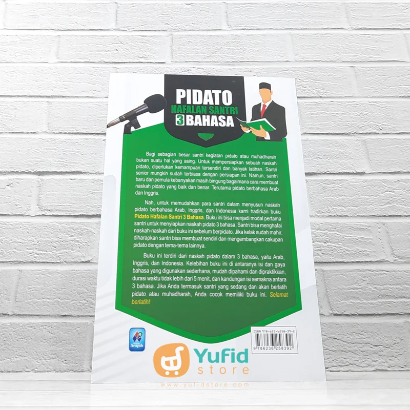 BUKU PIDATO HAFALAN SANTRI 3 BAHASA JILID 2 (PUSTAKA ARAFAH) - Image 2