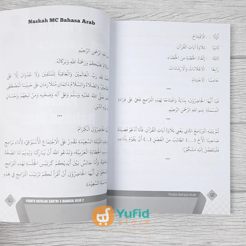BUKU PIDATO HAFALAN SANTRI 3 BAHASA JILID 2 (PUSTAKA ARAFAH) - Image 5
