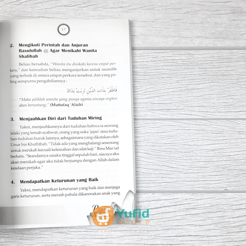 BUKU PILIHLAH YANG SHALIHAH DAN ENGKAU AKAN BERUNTUNG (ZAM-ZAM) - Image 7