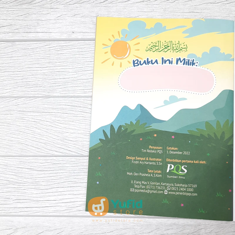 BUKU PINTAR MENULIS AL-QUR'AN JUZ 28 29 30 FOR KIDS - SET 3 BUKU (PQS) - Image 3