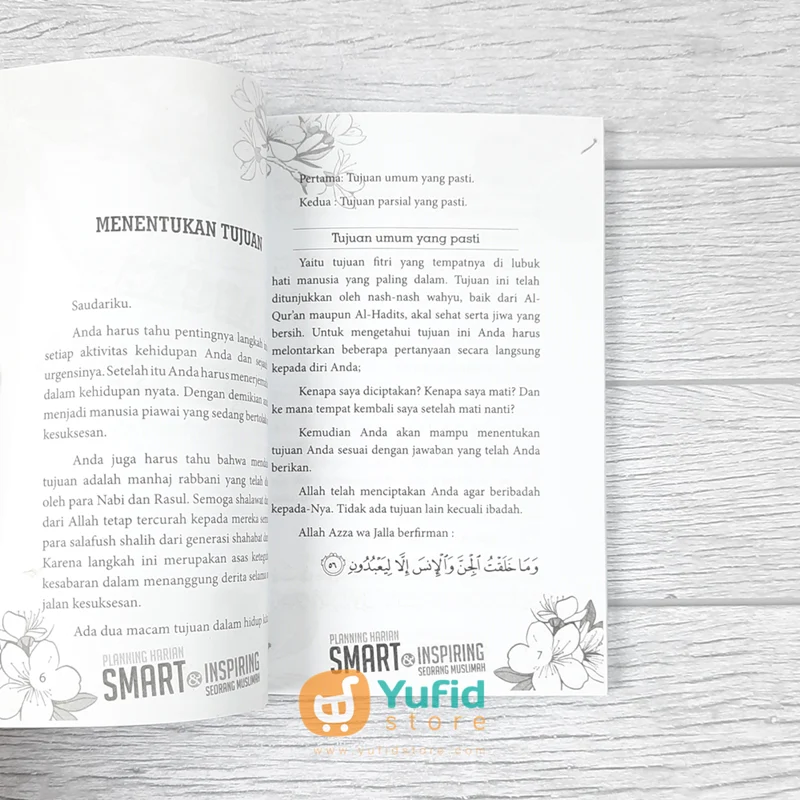 BUKU PLANNING HARIAN SMART DAN INSPIRING SEORANG MUSLIMAH (AS-SALAM) - Image 5