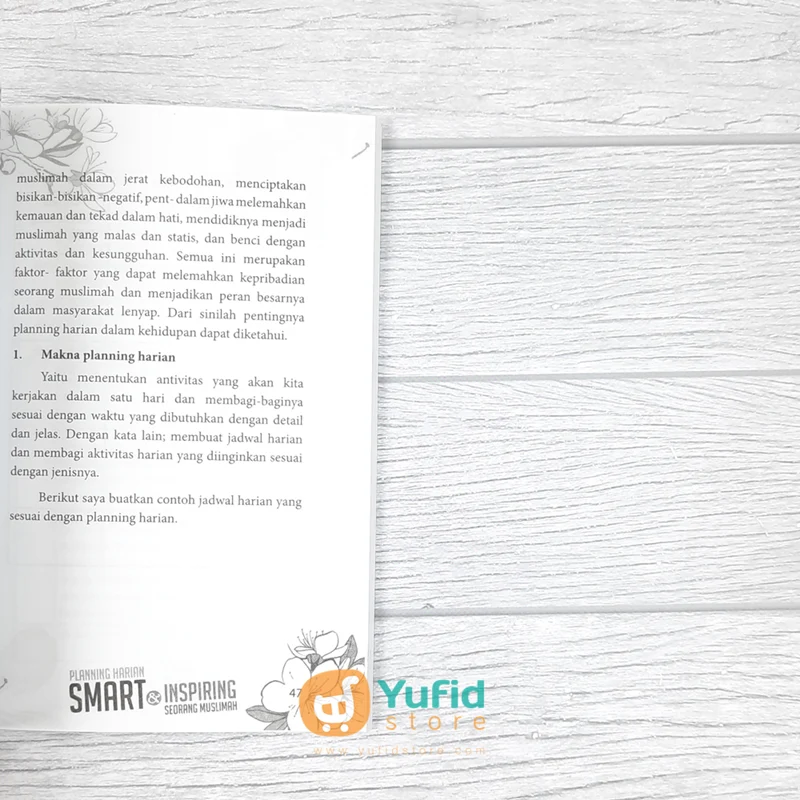 BUKU PLANNING HARIAN SMART DAN INSPIRING SEORANG MUSLIMAH (AS-SALAM) - Image 7