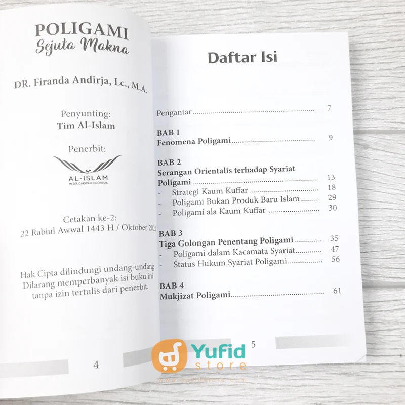 BUKU POLIGAMI SEJUTA MAKNA (AL-ISLAM MEDIA DAKWAH INDONESIA) - Image 3