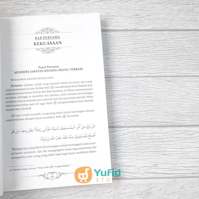 Buku Politik Islam Penjelasan Siyasah Syariyyah Ibnu Taimiyyah (Griya Ilmu) - Image 8