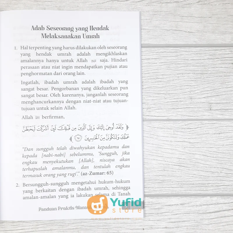 BUKU PRAKTIS PANDUAN MANASIK UMRAH (ATTUQA) - Image 5