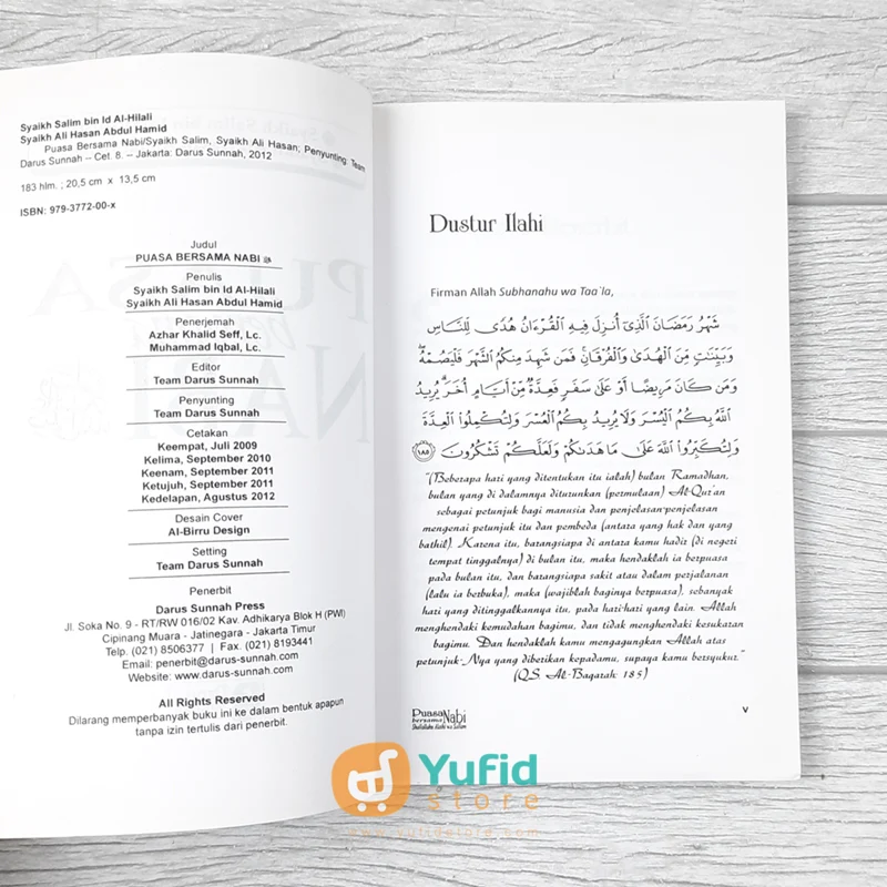 BUKU PUASA BERSAMA NABI (DARUS SUNNAH) - Image 3