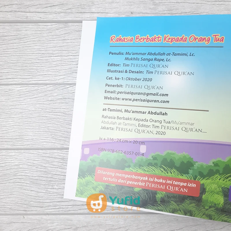 BUKU RAHASIA BERBAKTI KEPADA ORANG TUA (QIDS) - Image 3