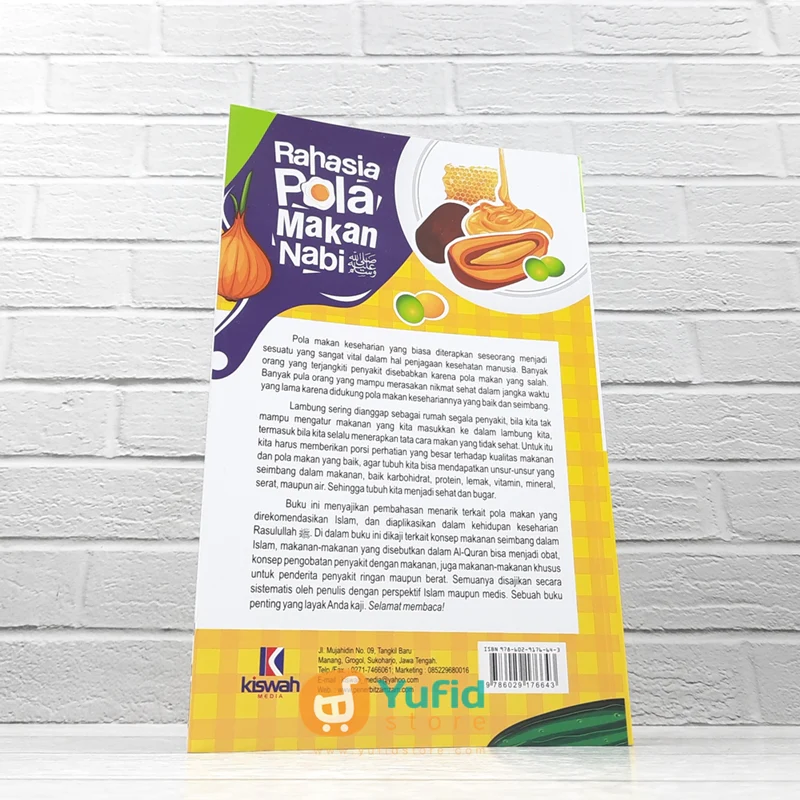 Buku Rahasia Pola Makan Nabi (Kiswah Media) - Image 2