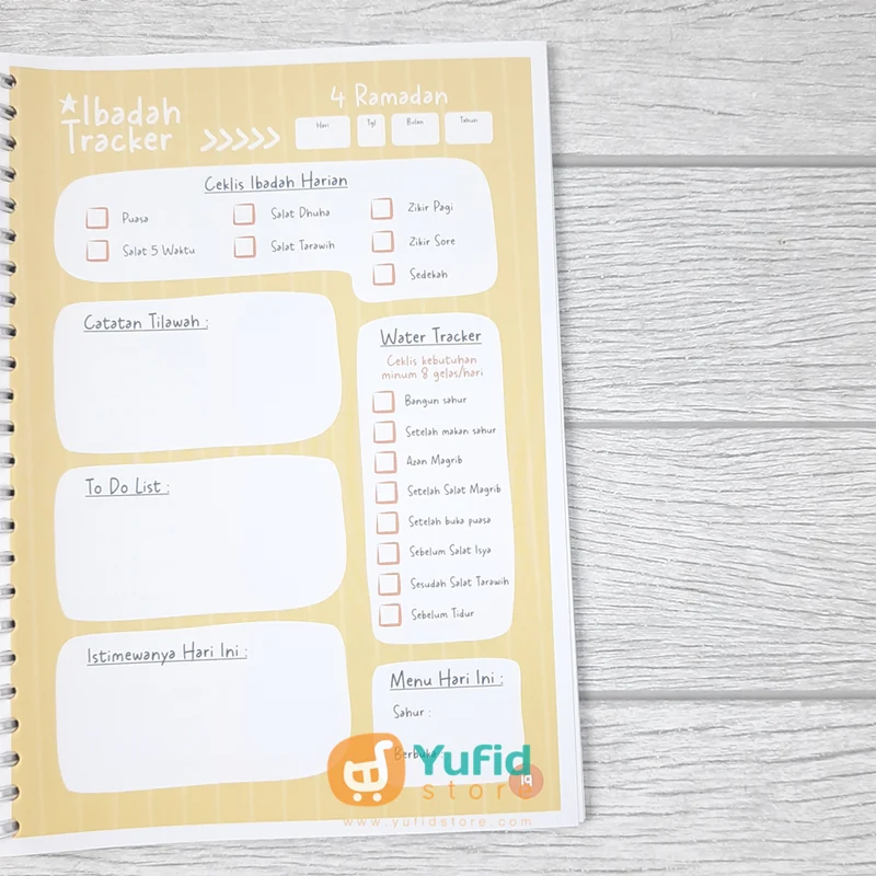 BUKU RAMADHAN JOURNAL FOR MOM (CV RAYYA CREATIVA) - Image 8