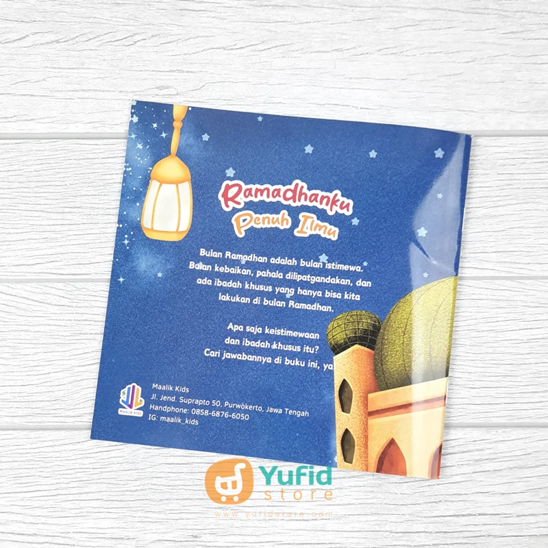 BUKU RAMADHANKU PENUH ILMU (MAALIK KIDS) - Image 2