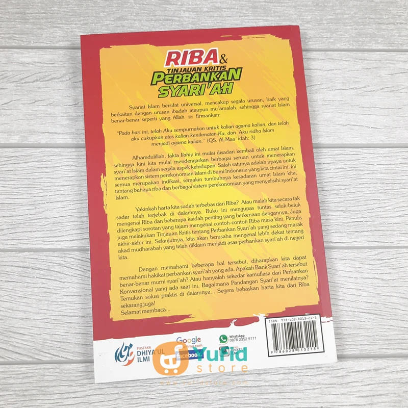 Buku Riba Dan Tinjauan Kritis Perbankan Syariah (Pustaka Dhiyaul Ilmi) - Image 2