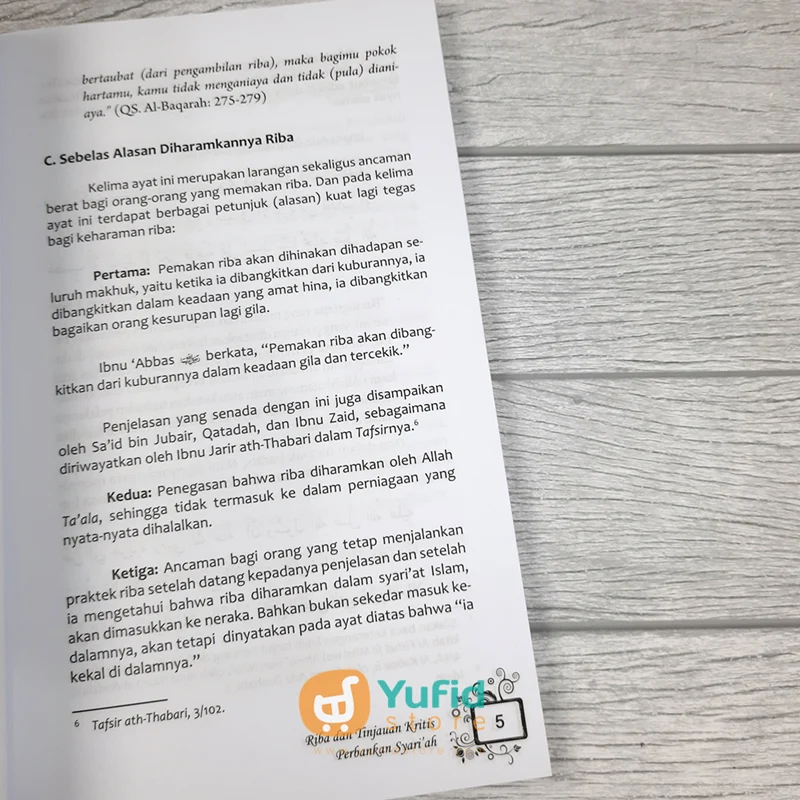 Buku Riba Dan Tinjauan Kritis Perbankan Syariah (Pustaka Dhiyaul Ilmi) - Image 6