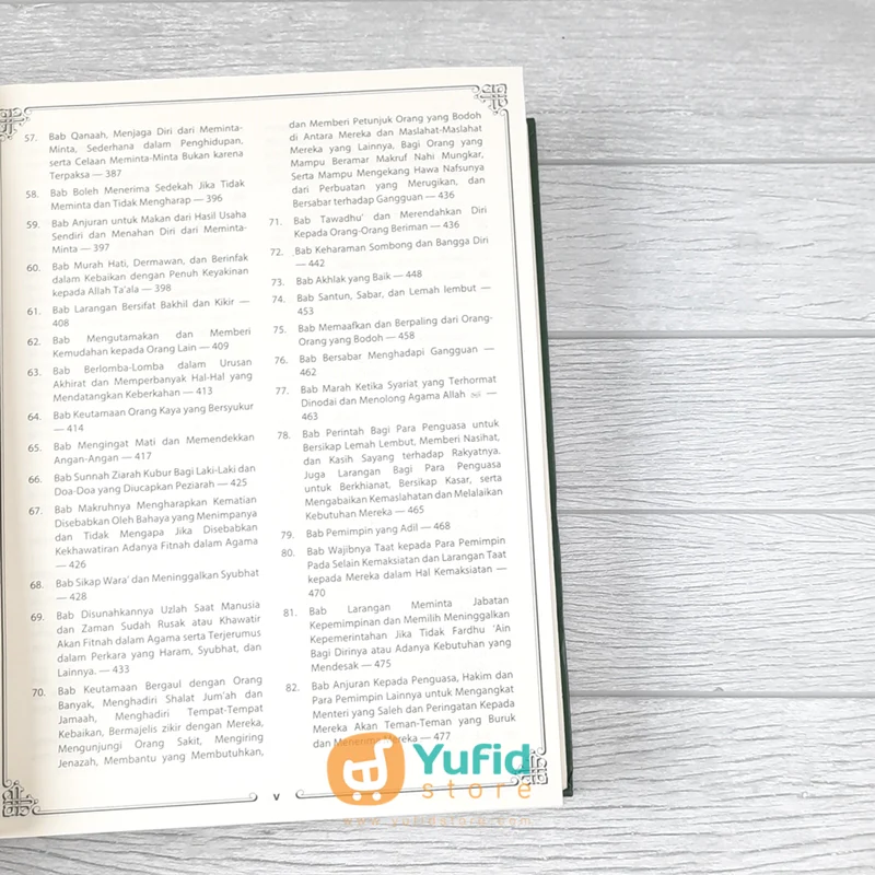BUKU RIYADHUS SHALIHIN DAN PENJELASANNYA EDISI LENGKAP (UMMUL QURA) - Image 5
