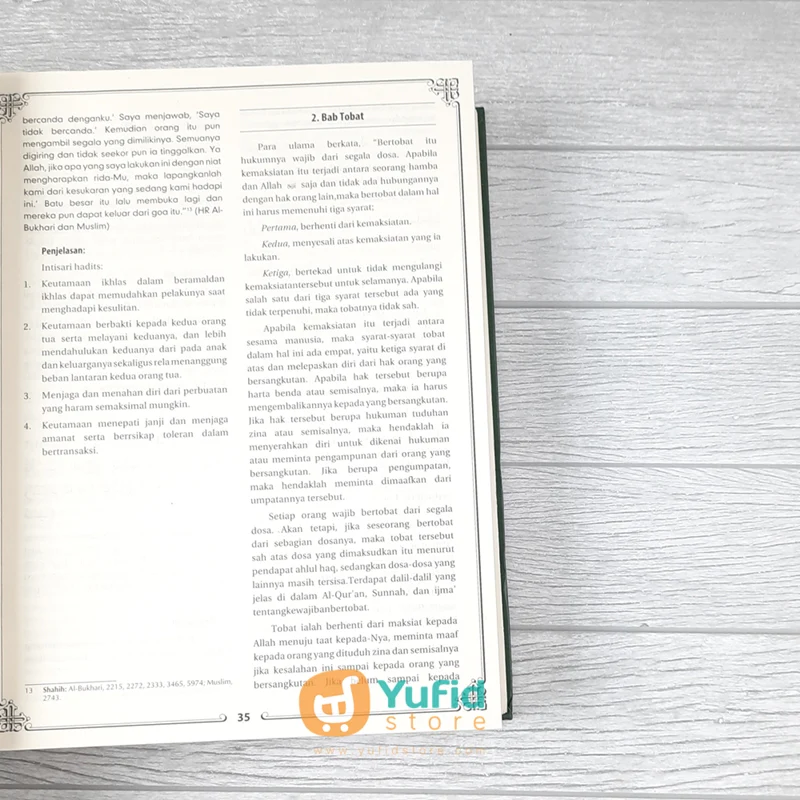 BUKU RIYADHUS SHALIHIN DAN PENJELASANNYA EDISI LENGKAP (UMMUL QURA) - Image 8