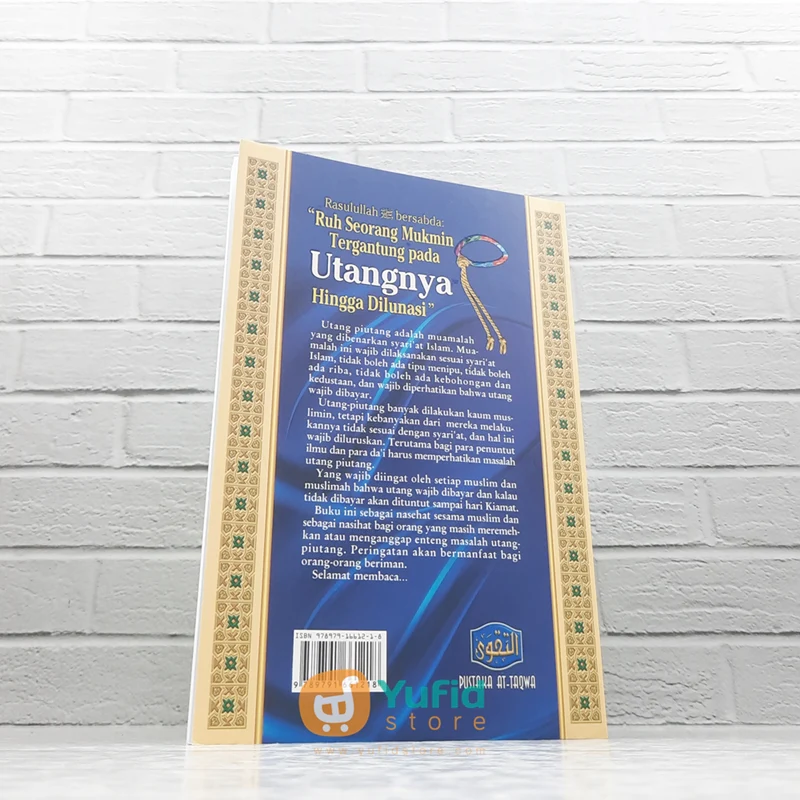 BUKU RUH SEORANG MUKMIN TERGANTUNG PADA UTANGNYA HINGGA DILUNASI (PUSTAKA AT TAQWA) - Image 2