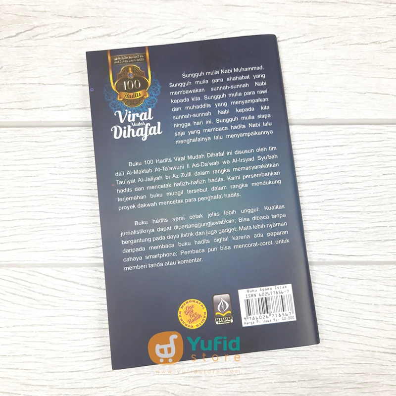 Buku Saku 100 Hadits Viral Mudah Dihafal (Alfasyah Publishing) - Image 2