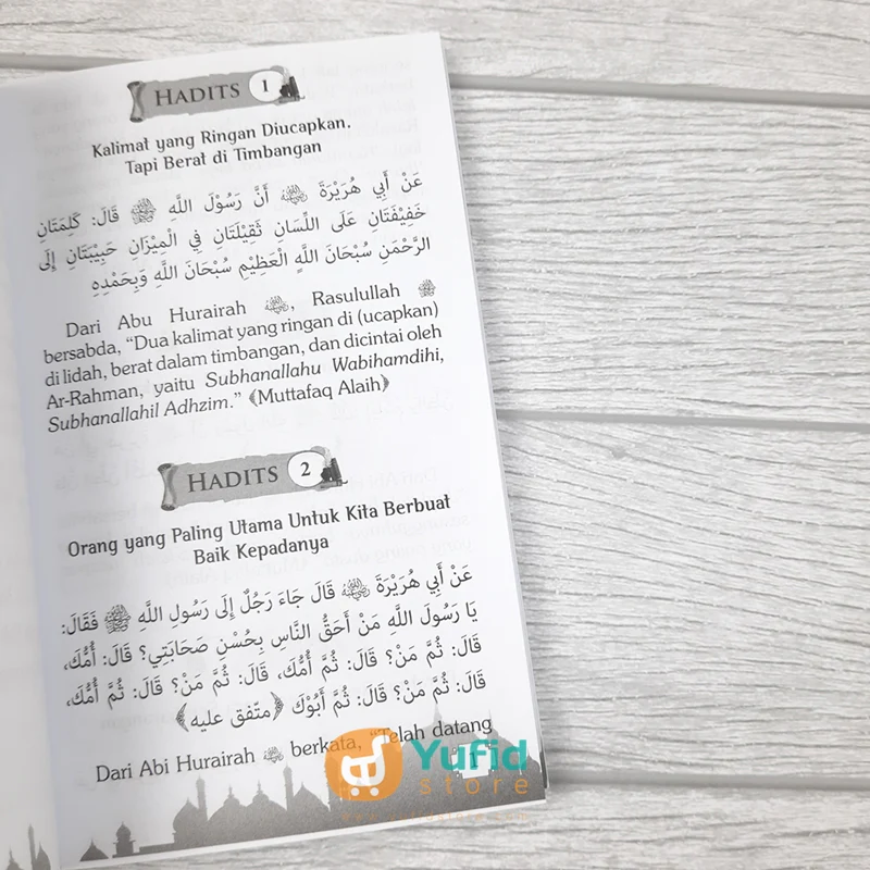Buku Saku 100 Hadits Viral Mudah Dihafal (Alfasyah Publishing) - Image 7