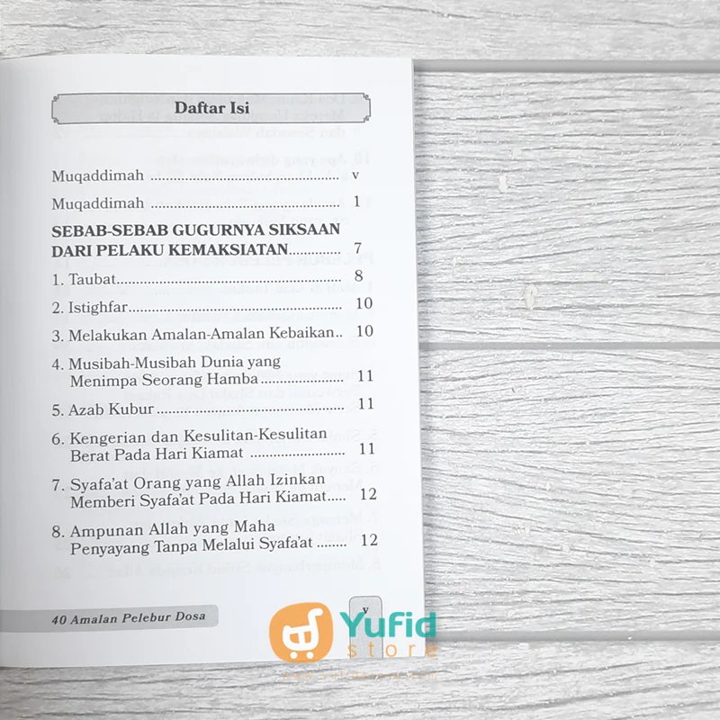 BUKU SAKU 40 AMALAN PELEBUR DOSA (PUSTAKA AL INABAH) - Image 4