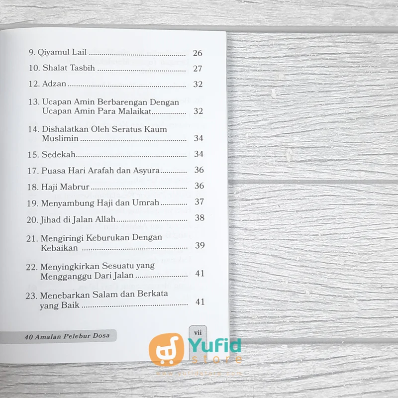 BUKU SAKU 40 AMALAN PELEBUR DOSA (PUSTAKA AL INABAH) - Image 6
