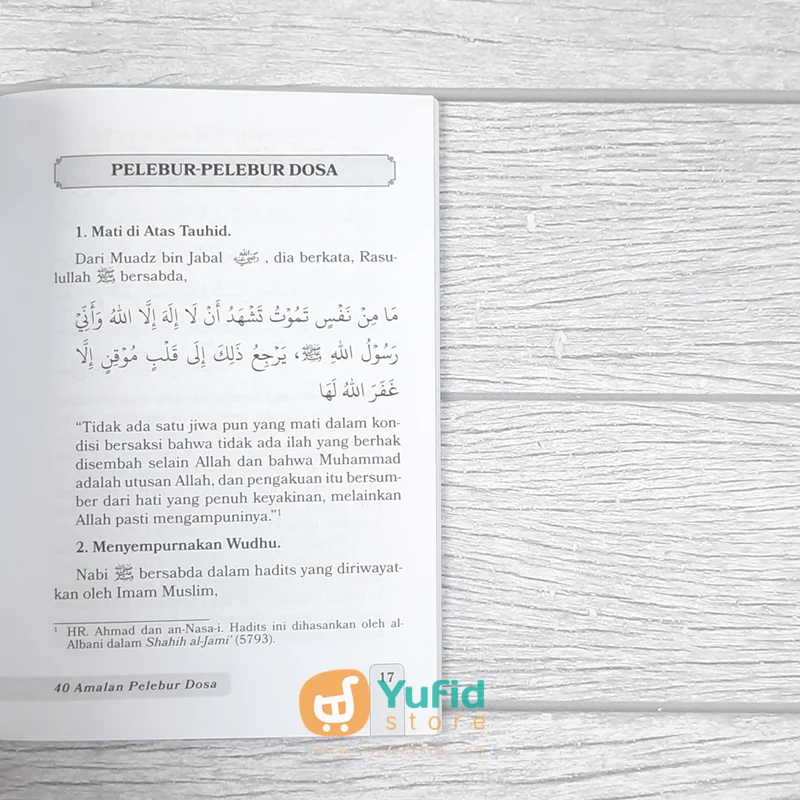 BUKU SAKU 40 AMALAN PELEBUR DOSA (PUSTAKA AL INABAH) - Image 8